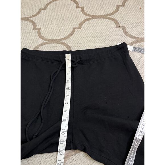 Monroe pull on drawstring tie joggers sweatpants, black, super soft, size large - Picture 7 of 11